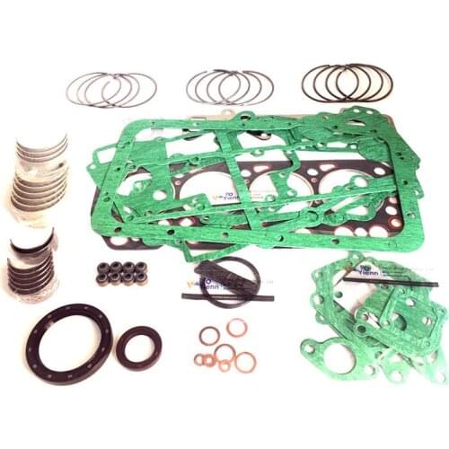 For Mitsubishi 4D56T-DI 4D56U Overhaul Re-ring Kit Full Gasket Kit Piston 1000A407 L200 16Valves Direct injection Engine Parts