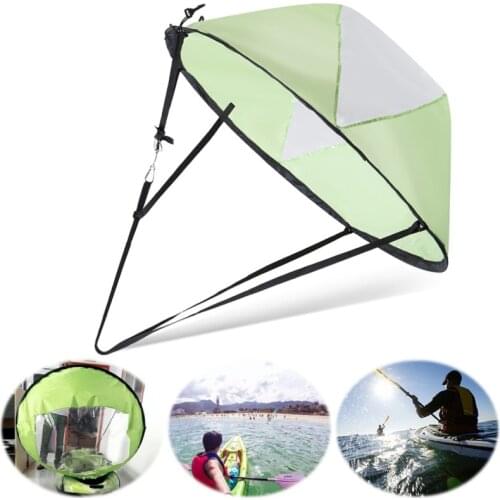 Foldable Kayak Boat Wind Sail Sup Board Sailing Canoe Stroke Rowing Folding Boats