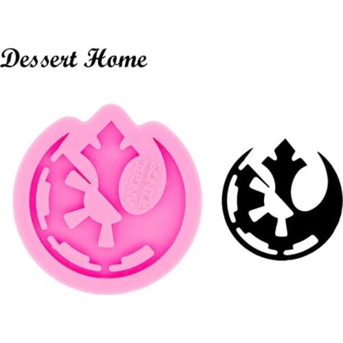 DY0485 Super Glossy 1.57inch Resin Molds, Mold for Badge Reel , Silicone Molds Epoxy Resin Jewellery Making, Clay Molds