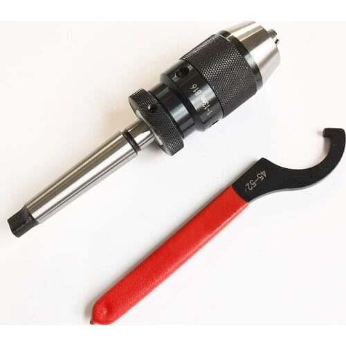 1SET morse cone MT2 B16 1-13mm Drill Chuck Self Tighten Drill Chuck Light Duty Taper cnc machine