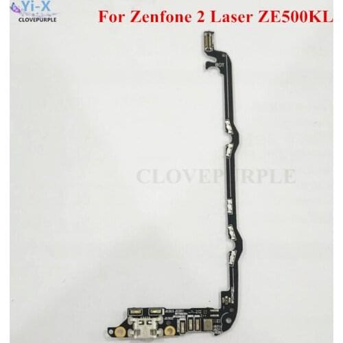 1PCS USB Charger Charging Port Dock Connector Flex Cable Repair Parts for For ASUS Zenfone 2 Laser ZE500KL 5.0"