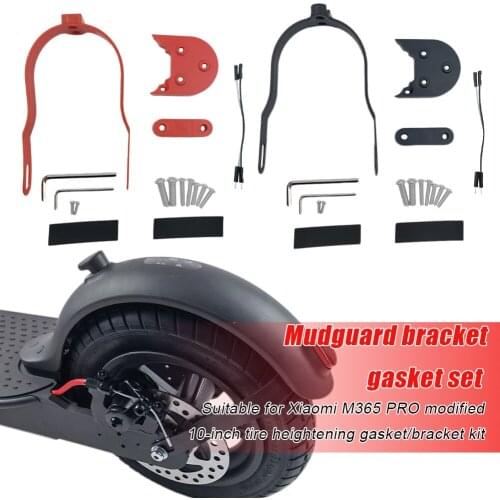 Rear Back Fender Mudguard Suppor Bracket Shockproof Accessories For Xiaomi M365/1S/PRO/PRO2 Electric Scooter Rear Fender bracket