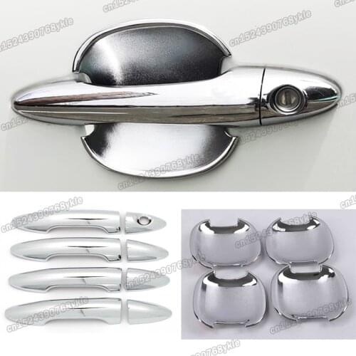 Lsrtw2017 stainless steel car door interior handle frame bowl trims for kia rio 2011 2012 2013 2014 2015 2016 K2