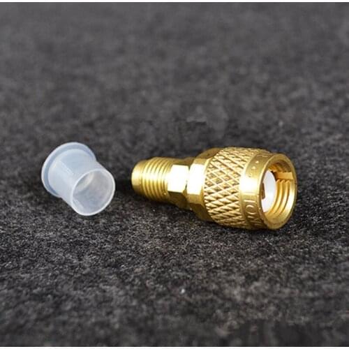 1PCS Air Conditioner Adapter R22 to R410A Adjustable Male/Female For replace