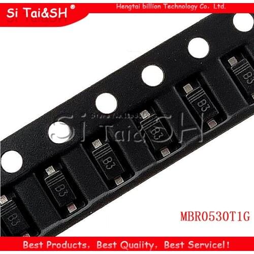 100PCS MBR0530T1G SOD123 MBR0530 SOD neue und original IC