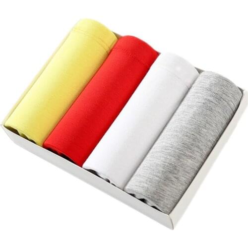 4Pcs/Lot Brand Calvin Boxers Men Boxer for Men Underwears Breathable Mens Underwear Men Boxer shorts Male Sexy 3D U-convex