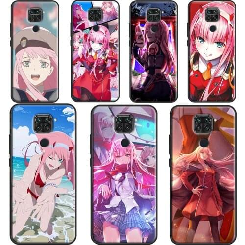 Zero Two Darling in the FranXX Case For Xiaomi Redmi Note 10 Pro 9S 8T Note 8 Pro Note 9 Pro K40 7 8 9 A 9C 9T Back Cover