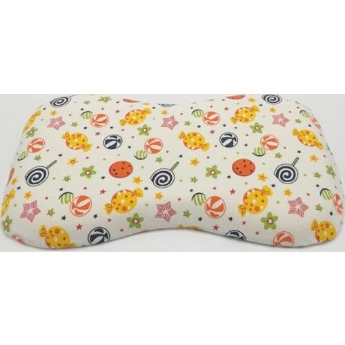 Baby 8-character Pillow Pillow Baby Cotton Space Memory Cotton Stereotypes Pillow Kindergarten Baby Pillow Core Plus Pillowcase
