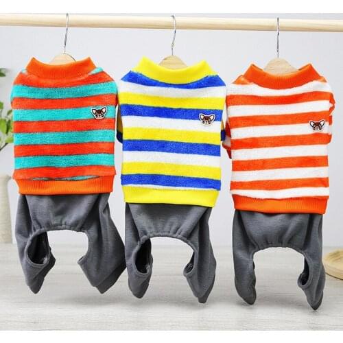 Fleece Dog Jumpsuit Winter Dog Clothes Overalls Puppy Coat Outfit Yorkshire Bichon Pomeranian Poodle Schnauzer Clothing Costumes