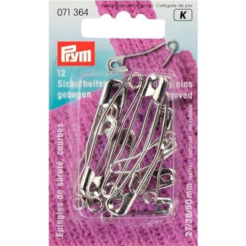Germany Prym 085120/085121, steel, safety pin, preparation, diy manual, shipping 27mm 38mm 50mm