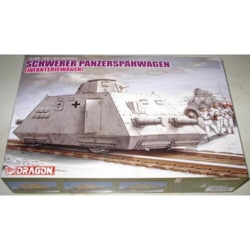 Dragon 6072 1:35 SCHWERER PANZERSPAHWAGEN INFANTERIEWAGEN Model Kit