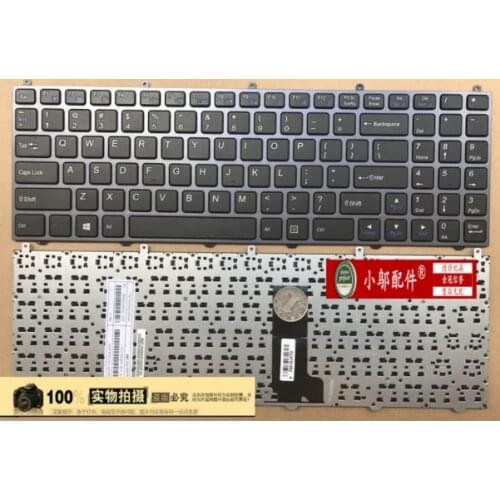 US New laptop keyboard for Hasee K670D-G4 K680D-G4D3 K680E-G6D1 K640E I5 D1
