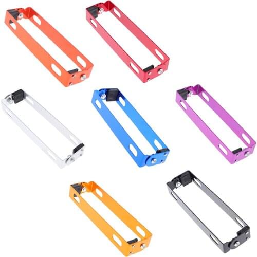 New Universal Mount Motorcycle License Plate Tag Holder Tail Light Bracket
