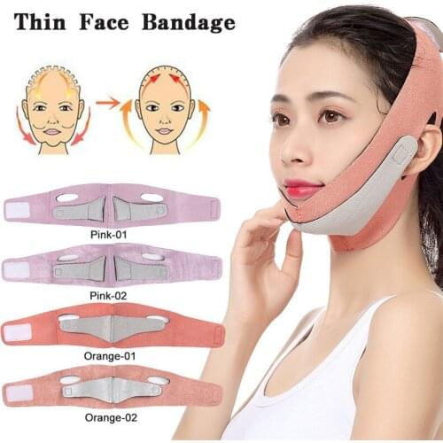 Face Slim V-Line Lift Up Cheek Chin Neck Slimming Thin Belt Strap Beauty Delicate Physical Facial Lifting Tool Slimming Bandage