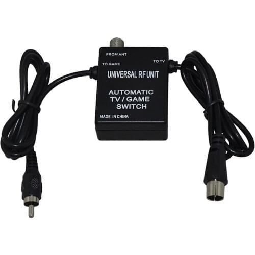 3-in-1 Universal RF Unit Switch Cable For Super Nintend for NES for SNES for SEGA Genesis Gaming System Automatic TV Game Switch