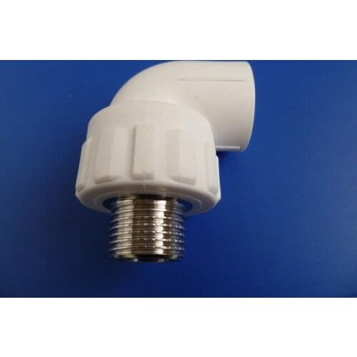 Vidric PPR outer wire elbow outer teeth elbow 4 points 6 points 1 inch ppr water pipe fittings wholesale