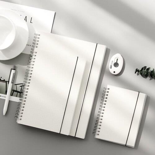 Journal A6 A5 B5 School Supplies Notebook PP Grid Dotted Dot Blank Monthly Drawing Organizer Planner Agenda Book Time Stationery