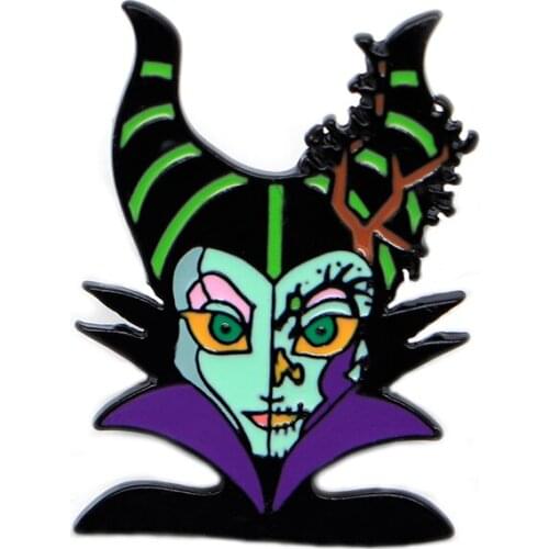 Witchcraft Badge for Man and Women Lapel Hat/bag Enamel Pins Denim Jacket Oil Drop Brooches S253