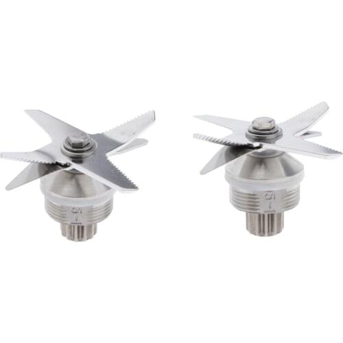 2x 6-Blade Blender Cutter With Gasket For 1230 1230 5006 5012 5039