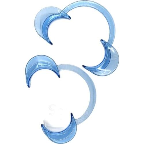 3pcs C Shape Dental Lip Cheek Retractors Mouth Opener Orthodontic Tool