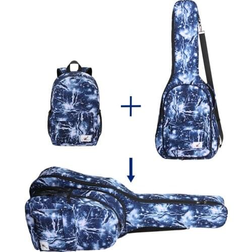 40/41 Inch Guitar Case Electric Parts Acoustic Classical Strap Shoulder Backpack For Musical Instruments Bass Guitar Accessorie