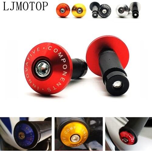 For DUCATI 695 696 796 HYPERMOTARD 796 MONSTER S2R 800 Universal Motorcycle Handle End Bar motocross Handlebar Grip Plug Cap