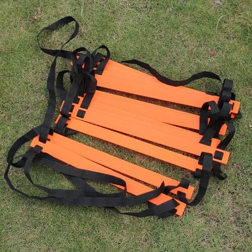 Agile Ladder Outdoor Speed Training Ladder Rope Ladder Step Jump Lattice Soft Ladder Energy Ladder Football Training Equipment