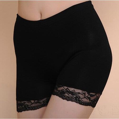 Kayotuas Women Safety Short Pants Seamless High Waist Girls Slimming Fit Underwear Fashion Soft Hot Sale Lace Trousers