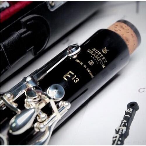 Music Fancier Club Student Sandalwood Ebony Bb Clarinet E13 Professional Clarinet Mouthpiece Accessories Case