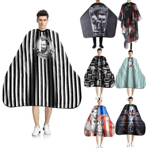 2020 Newest Hair Cutting Cape Waterproof Salon Barber Cape Hairdressing Apron Wrap Gown Home