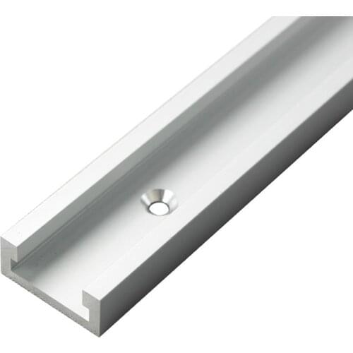 Aluminum Alloy T-shaped Chamfered Track Type-30 Track Groove 30-80cm Inclined Rail and Inclined Slide Bar Woodworking Tools