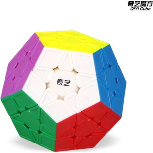 ZY-Wisdom Megaminxeds Cube Professional Speed Magic Cubes Stickerless Puzzle12-Sides Cube Magico Educational Toys For Children