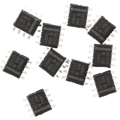 10pcs 8-Pin IC SMD Timer NE555