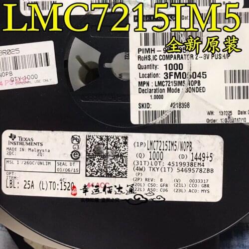 100% New&original LMC7215IM5 LMC7215IM5/NOPB C02B SOT23-5 In Stock
