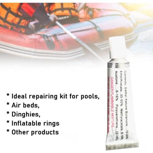 3pcs PVC Adhesive Inflatable Repair Glue Tube Patch Accessories Pool Boat Patch Swimming Ring Repair Yoga Swimming T8S9