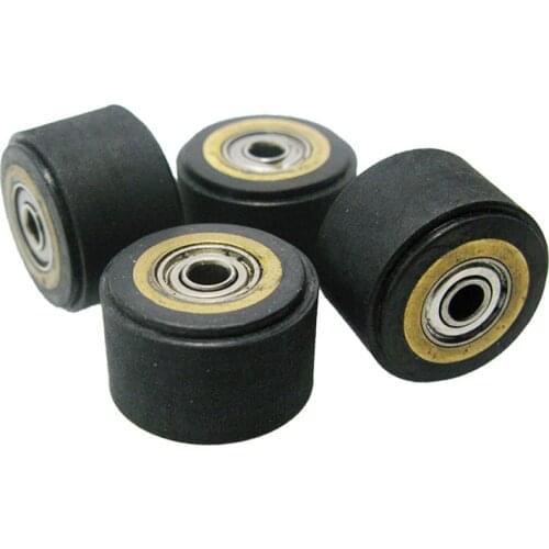 Free Shipping 6PCS Cutting Plotter Spare Part Rubber Paper Rollers For Roland Plotter Roland Pinch Roller