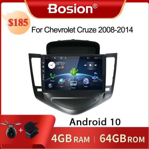 Kcbosion 9 Inch Android 10.0 Multimedia Player For Chevrolet Cruze 2008-2014 GPS Navi 2din Car Radio Touchscreen Head Unit DSP