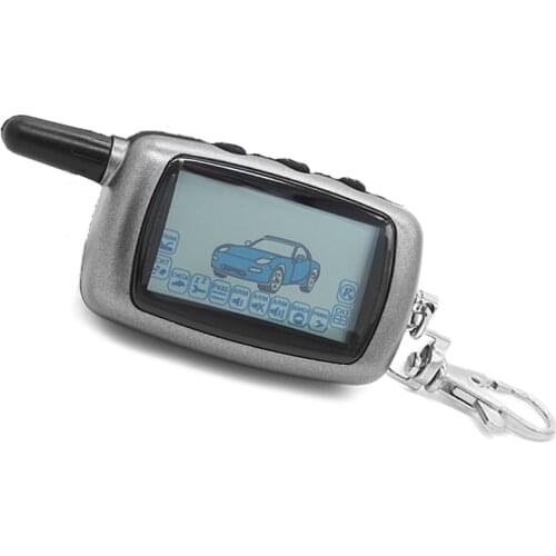 A6 Remote Control Key Fob Chain Keychain For Twage Starline A6 Russian Version Vehicle Security Two way Car Alarm System