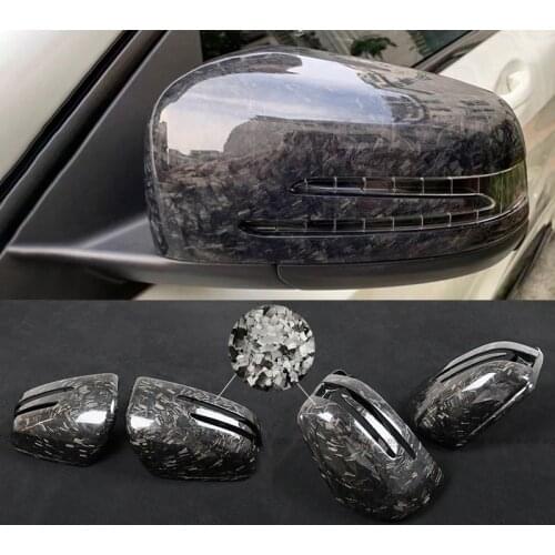 For Mercedes Benz G Class W463 update 2012-2018 G500 G550 G63 G65 Forged Carbon Fiber mirror cover car rearview side mirror caps