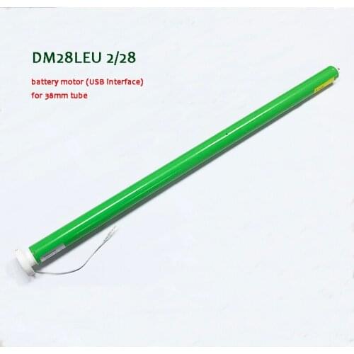 Dooya Tubular Motor Rechargeable Battery DM28LE For 38mm Tube Electric Shutter Motorized Curtain Blinds
