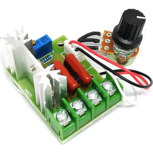 AC 220V 2000W Dimming Dimmers Motor Speed Controller Electronic Voltage Regulator Module