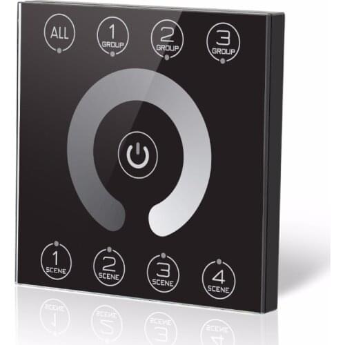 DALI-P02;DALI Touch Panel Controller;Support up to 3 groups control individually