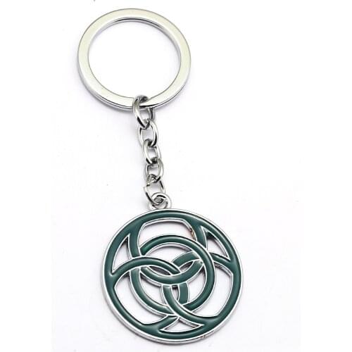 Horizon Zero Dawn Keychain PS4 Games Metal Logo Pendant Keyrings Men Car Women Bag Key Chain Chaveiro Game Jewelry