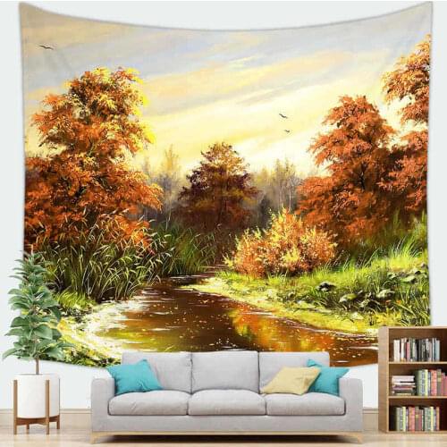 Cartoon Pattern Dream Carpet Mat Wall Hanging Tapestry Boho Home Decor 100x70cm 150x130cm 150x150cm 200x150cm