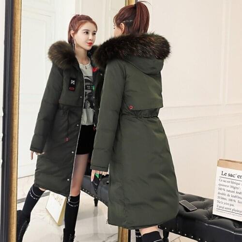 New Double Sided Winter Jacket Womens Coat Plus Size 3XL Padded Long Parka Outwear For Women Jaquata Feminina Inverno L353