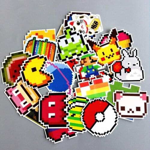 25pcs/lot Musashi refinemen Mobile phone Sticker Car Skate Skateboard DIY Luggage Laptop Motorcycle Bicycle Sticker T1801003