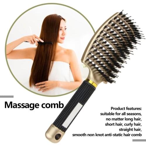 Hair Brush Shower Massage Scalp Comb Hairdressing Beauty Tool Hairstyle Comb Pro Salon Hair Care Styling Tool