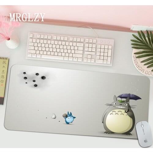 Anime Totoro and Friends Gamer Speed Mice Retail Small Rubber Mousepad Free Shipping Large Mouse Pad gamer Keyboards Mat