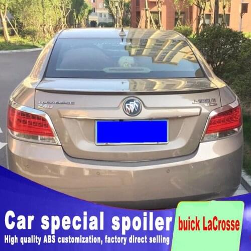 For buick LaCrosse 2009 2010 2011 2012 spoiler for primer color or black white paint by high quality ABS material La Crosse
