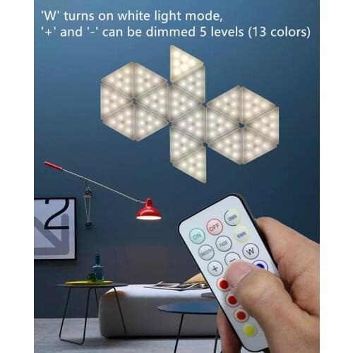 Led Cabinet Light Color Remote Control Wireless Dimmable Under Cabinet Light LED Night Lamps Battery Light For Kitchen Stair